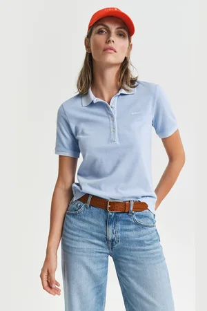 GANT Women Sunfaded piqué poloshirt (XS)