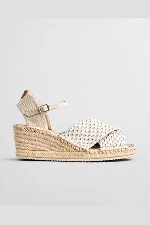 GANT Women Luliza gebreide espadrilles met sleehak (37)