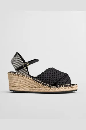 GANT Women Luliza gebreide espadrilles met sleehak (37)