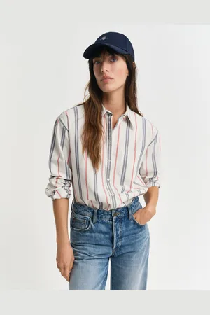GANT Women Relaxed Fit Archive Oxford-overhemd met strepen (34)