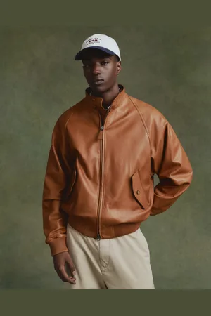 GANT Men Leren Harrington jack (S)