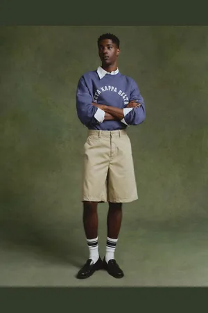 GANT Men Relaxed Fit chinoshort van katoenkeper (30)