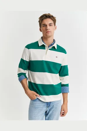GANT Men Rugger met brede strepen (S)