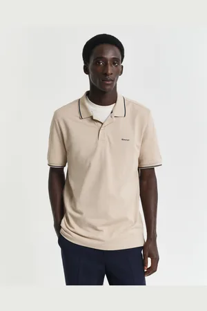 GANT Men Piqué poloshirt met randdetails (L)