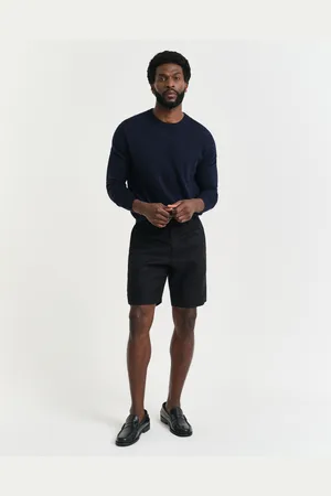 GANT Men Relaxed Fit linnen short met trekkoordje (S)