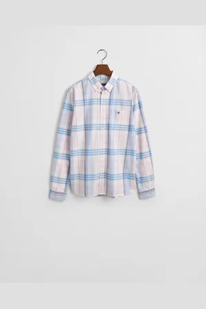 GANT Teens Teens geruit Oxford-overhemd (134/140)