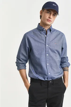 GANT Men Slim Fit klassiek Oxford-overhemd (S)