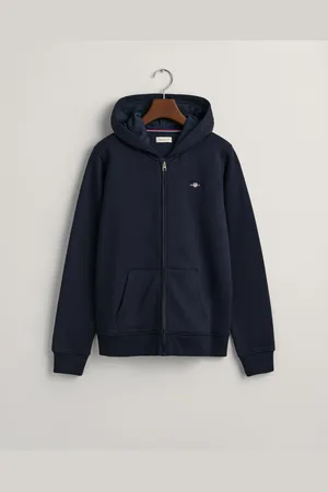 GANT Teens Teens Shield hoodie met ritssluiting (134/140)