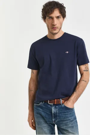 GANT Men Regular Fit Shield T-shirt (XS)