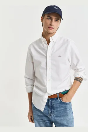 GANT Men Slim Fit klassiek Oxford-overhemd (S)