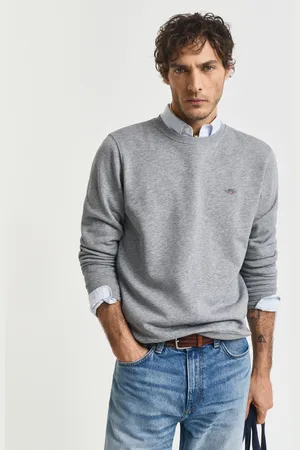 GANT Men Shield sweatshirt met ronde hals (XS)