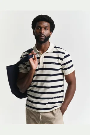 GANT Men Gestreept poloshirt (S)