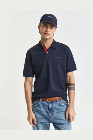 GANT Men Piqué poloshirt met contrasterend detail (S)