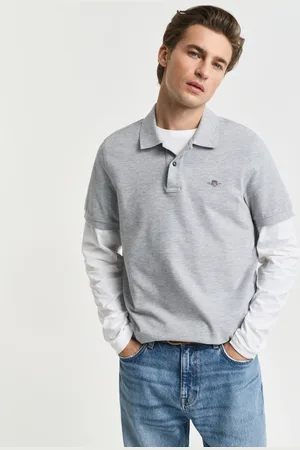 GANT Men Regular Fit Shield piqué poloshirt (XS)