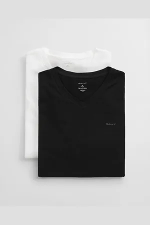GANT Men 2-Pack V-Neck T-Shirts (S)