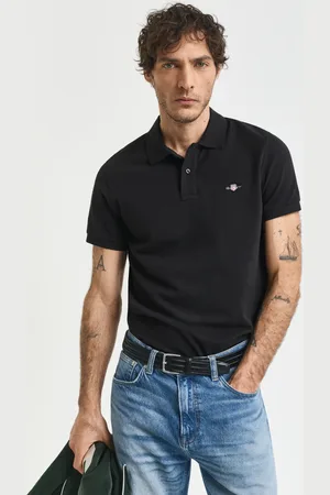 GANT Men Slim Fit Shield Piqué Polo Shirt (S)