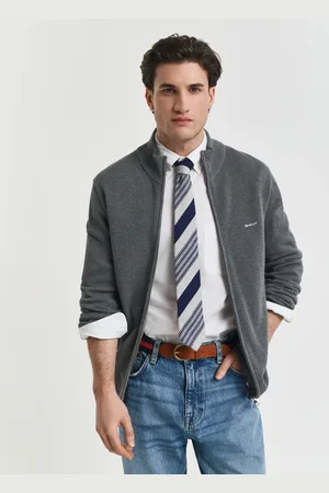 GANT Men Ritsvest van katoenpiqué (S)