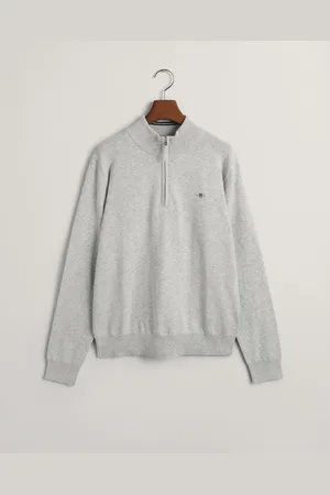 GANT Teens Teens Shield katoenen sweater met korte rits (134/140)