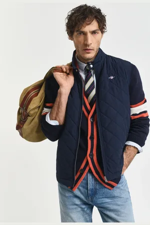 GANT Men Gewatteerde Windcheater-bodywarmer (XS)