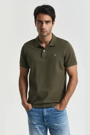 GANT Men Regular Fit Shield piqué poloshirt (S)