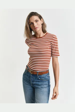 GANT Women Ribshirt met strepen (XS)