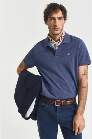 GANT Men Regular Fit Shield piqué poloshirt (XS)