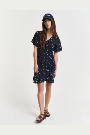 GANT Women Jurk met ruche en stippenprint (34)