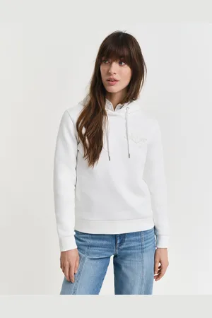 GANT Women Tonal Shield hoodie (XS)