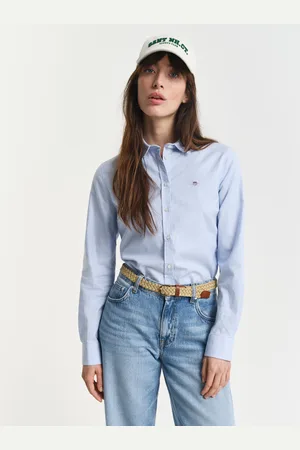 GANT Women Slim Fit overhemd van Oxford-stretchkatoen (36)