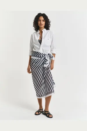 GANT Women Sarong met visgraatprint (ONE SIZE)