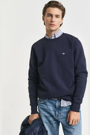 GANT Men Shield sweatshirt met ronde hals (XS)