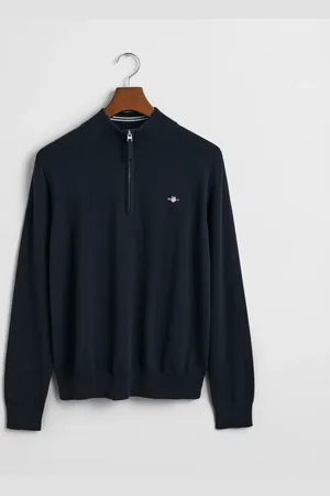 GANT Teens Teens Shield katoenen sweater met korte rits (134/140)