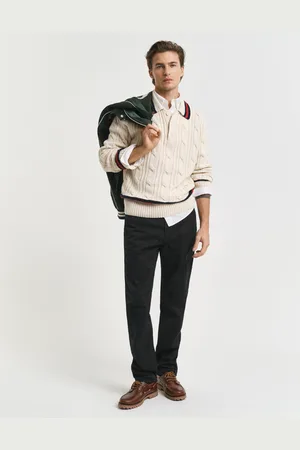 GANT Men Regular Fit chino van keperstof (29/30)