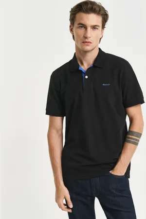 GANT Men Piqué poloshirt met contrasterend detail (XS)