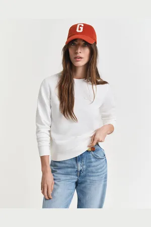 GANT Women Tonal Shield sweatshirt met ronde hals (XS)