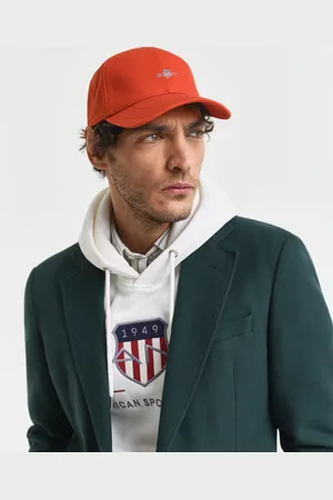 GANT Men Shield hoge pet van katoenkeper (ONE SIZE)