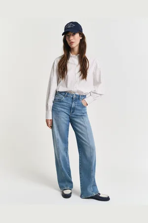 GANT Women Relaxed Fit jeans met rechte zoom (26)