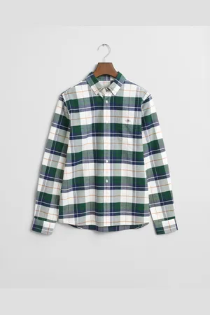 GANT Teens Teens geruit Oxford-overhemd (134/140)