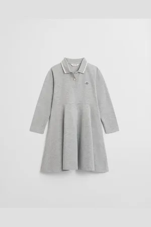 GANT Kids Girls piqué klokjurk (92)