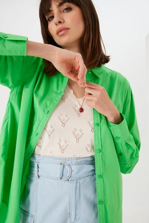 Garcia Groene blouse