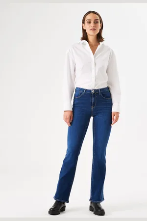 Garcia Celia 245 Superslim Flared Jeans - Dark Used