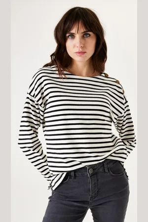 Garcia Gestreepte sweater