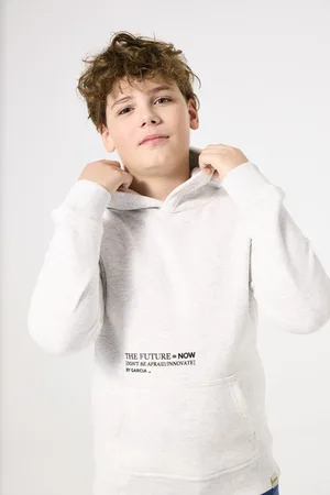 Garcia Grijze hoodie
