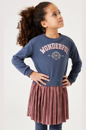Garcia Donkerblauwe jurk