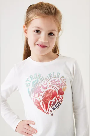 Garcia Gebroken witte longsleeve