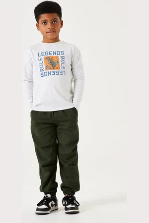 Garcia Donkergroene broek