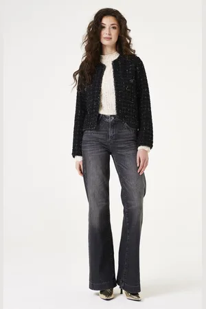 Garcia Celia 249 Wide Jeans - Dark Used