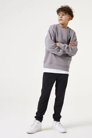 Garcia Donkergrijze broek