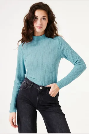 Garcia Lichtblauwe longsleeve