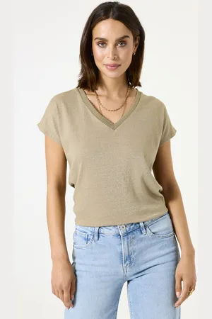 Garcia Olijfgroen T-shirt